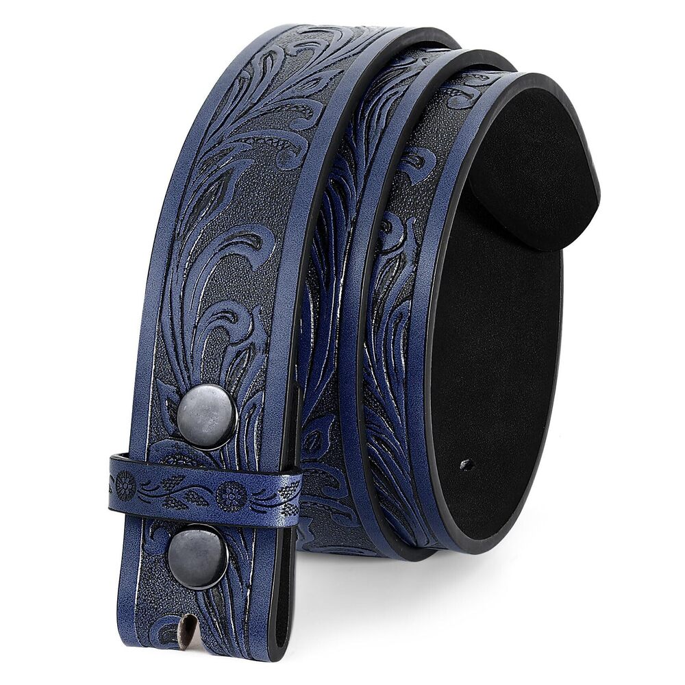 1592 Men Women Western Belt Strap Without Buckle 1.5" Wide Cowboy Cowgirl